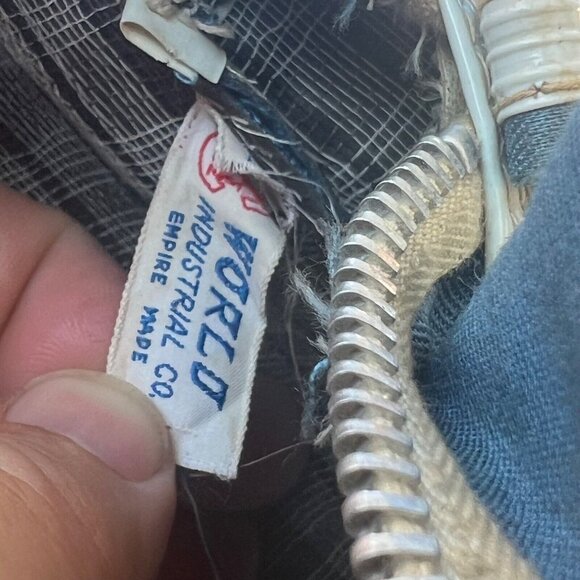 Vintage 1970's  Johnny Tours Flight Attendant Okinawa Shoulder Bag Carry-On - Picture 11 of 16